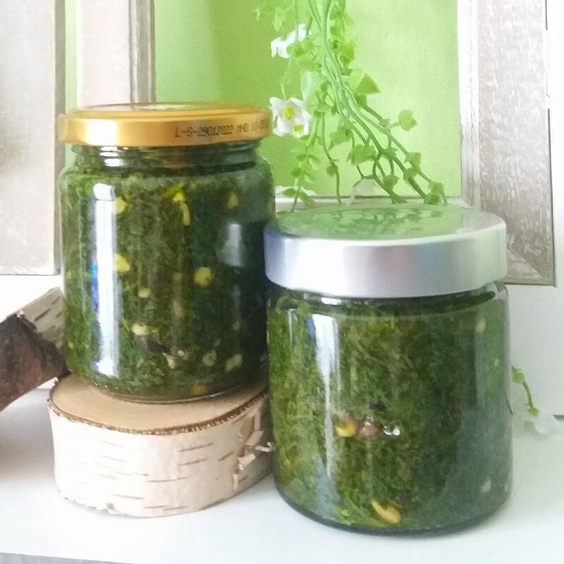 Wildkräuter Pesto